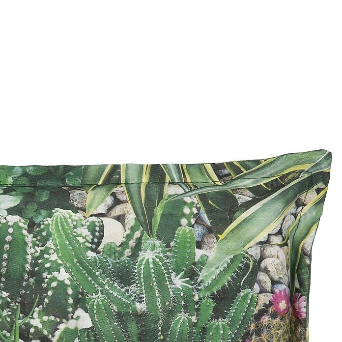 beo Gartenmöbel-Auflage Tegernsee (Relaxsessel, L x B x H: 171 x 46 x 8 cm, Baumwolle, Polyester, Grün) | BAUHAUS