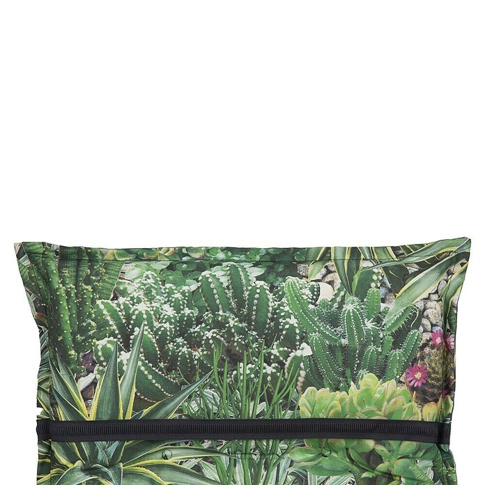 beo Gartenmöbel-Auflage Tegernsee (Relaxsessel, L x B x H: 171 x 46 x 8 cm, Baumwolle, Polyester, Grün) | BAUHAUS