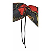 beo Gartenmöbel-Auflage Trondheim (Niederlehner, 4 Stk., L x B x H: 98 x 46 x 8 cm, 50% Baumwolle, 50% Polyester, Schwarz/Rot) | BAUHAUS