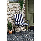 beo Gartenmöbel-Auflage Paselista (Niederlehner, 4 Stk., L x B x H: 96 x 47 x 5 cm, 50% Baumwolle/50% Polyester, Blau/Weiß) | BAUHAUS