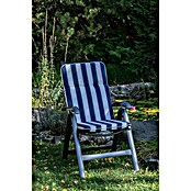 beo Gartenmöbel-Auflage Paselista (Hochlehner, 4 Stk., L x B x H: 114 x 47 x 5 cm, Blau/Weiß) | BAUHAUS
