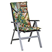 beo Gartenmöbel-Auflage Texas (Hochlehner, 6 Stk., L x B x H: 118 x 46 x 8 cm, 50% Baumwolle, 50% Polyester, Grün/Gelb/Schwarz) | BAUHAUS