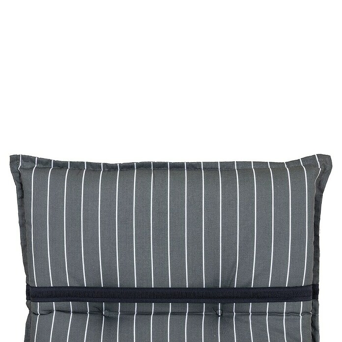 beo Gartenmöbel-Auflage Belm (Niederlehner, 6 Stk., L x B x H: 101 x 50 x 6 cm, 50% Baumwolle/50% Polyester, Grau) | BAUHAUS