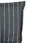 beo Gartenmöbel-Auflage Belm (Niederlehner, 6 Stk., L x B x H: 101 x 50 x 6 cm, 50% Baumwolle/50% Polyester, Grau) | BAUHAUS