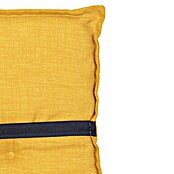 beo Gartenmöbel-Auflage Brovine (Hochlehner, 6 Stk., L x B x H: 118 x 50 x 6 cm, Baumwolle, Polyester, Senfgelb) | BAUHAUS