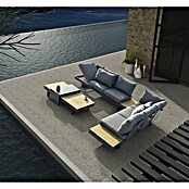 Acamp Loungemöbel-Set Molise (4 -tlg., Akazienholz, Braun/Grau) | BAUHAUS