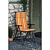 beo Gartenmöbel-Auflage Paselimra (Hochlehner, 6 Stk., L x B x H: 114 x 47 x 5 cm, 50% Baumwolle/50% Polyester, Gelb/Rot/Weiß) | BAUHAUS
