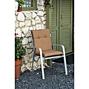 beo Gartenmöbel-Auflage Tolonaro (Niederlehner, 4 Stk., L x B x H: 98 x 46 x 8 cm, 60% Baumwolle/40% Polyester, Braun) | BAUHAUS