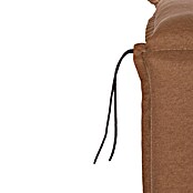beo Gartenmöbel-Auflage Tolonaro (Niederlehner, 4 Stk., L x B x H: 98 x 46 x 8 cm, 60% Baumwolle/40% Polyester, Braun) | BAUHAUS