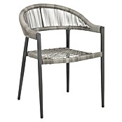 Acamp Stapelsessel Brooklyn (6 Stk., Rope-Bespannung, Stapelbar, Grau, B x T x H: 58 x 56 x 78 cm) | BAUHAUS