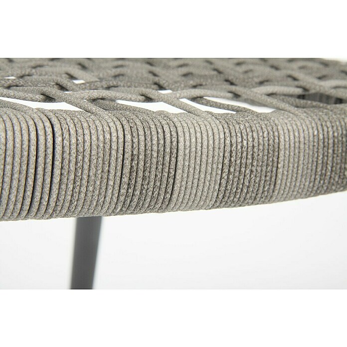 Acamp Stapelsessel Brooklyn (6 Stk., Rope-Bespannung, Stapelbar, Grau, B x T x H: 58 x 56 x 78 cm) | BAUHAUS