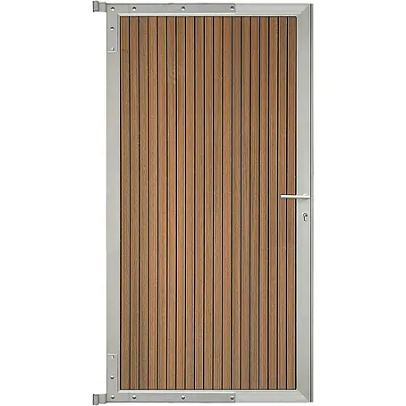 GartenLand  Zauntor WPC Zaun Tor Shadowline Vertikal