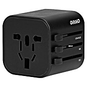 Vtikač za popotovanje po svetu  (110 V - 240 V, 8 A) | 3238 - Reisestecker | CBDD - Zwischenstecker | CBD - Verlängerungen, Tischsteckdosen, Kabelt | CB - Elektroinstallation | C - Elektro | BAUHAUS