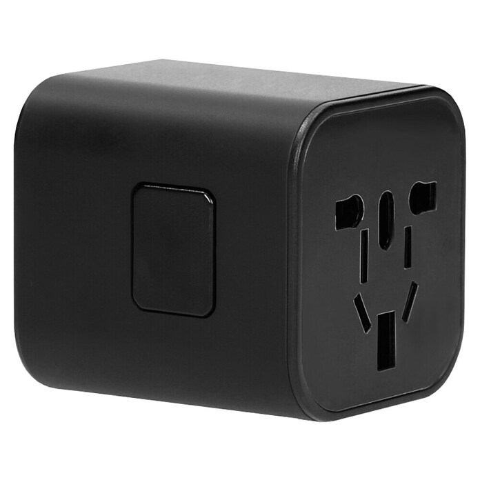 Vtikač za popotovanje po svetu  (110 V - 240 V, 8 A) | 3238 - Reisestecker | CBDD - Zwischenstecker | CBD - Verlängerungen, Tischsteckdosen, Kabelt | CB - Elektroinstallation | C - Elektro | BAUHAUS