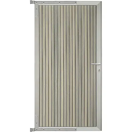 GartenLand  Zauntor WPC Zaun Tor Shadowline Vertikal
