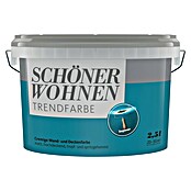 Schöner Wohnen Wandfarbe Trendfarbe (Lagune, 2,5 l, Matt)