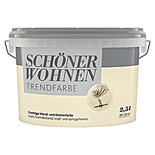SCHÖNER WOHNEN-Farbe Wandfarbe Trendfarbe (Cashmere, Matt, 2,5 l, Konservierungsmittelfrei)