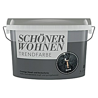 SCHÖNER WOHNEN-Farbe Wandfarbe Trendfarbe (Luna, Matt, 1 l, Konservierungsmittelfrei)