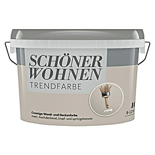 SCHÖNER WOHNEN-Farbe Wandfarbe Trendfarbe (Cosy, Matt, 1 l, Konservierungsmittelfrei)