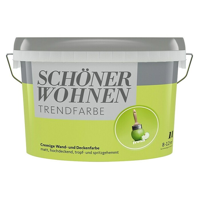Schöner Wohnen Wandfarbe Trendfarbe (Fresh, 1 l, Matt)