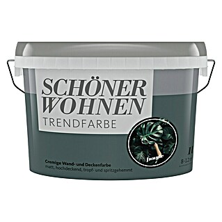 SCHÖNER WOHNEN-Farbe Wandfarbe Trendfarbe (Jungle, Matt, 1 l, Konservierungsmittelfrei)