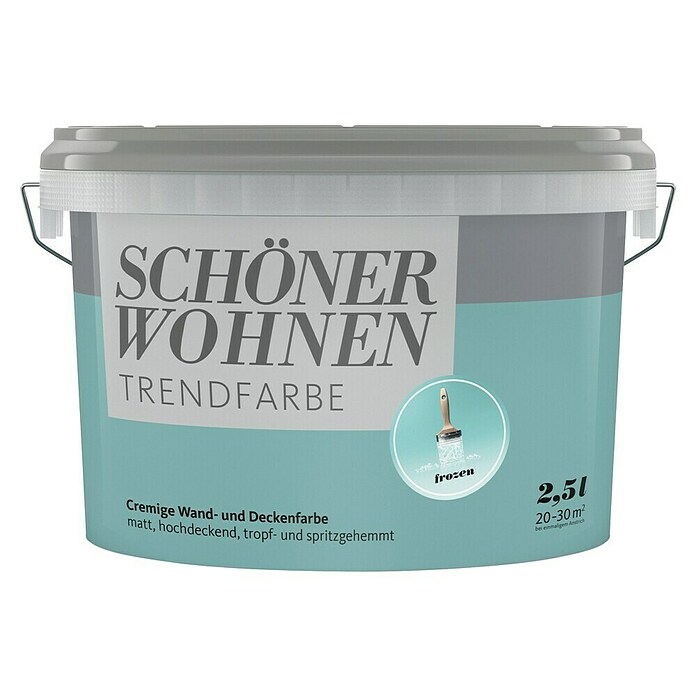 Schöner Wohnen Wandfarbe Trendfarbe (Frozen, 2,5 l, Matt)