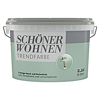 SCHÖNER WOHNEN-Farbe Wandfarbe Trendfarbe Limited Collection (Spa, Matt, 2,5 l, Konservierungsmittelfrei)