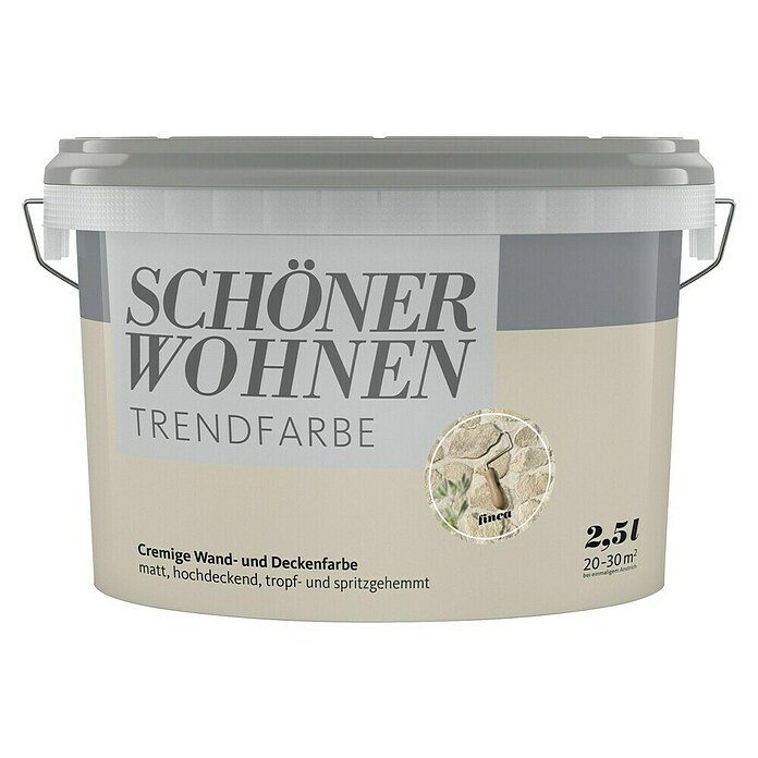 Schöner Wohnen Wandfarbe (2,5 l, Matt)