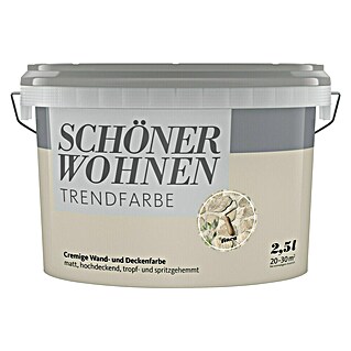 SCHÖNER WOHNEN-Farbe Wandfarbe Trendfarbe (Finca, Matt, 2,5 l)