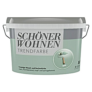 SCHÖNER WOHNEN-Farbe Wandfarbe Trendfarbe Limited Collection (Spa, Matt, 1 l, Konservierungsmittelfrei)