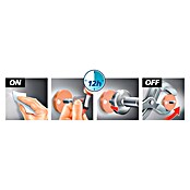 tesa Wandhaken Powerbutton Universal (Größe: Mittel, Rund, Selbstklebend)