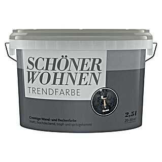 SCHÖNER WOHNEN-Farbe Wandfarbe Trendfarbe (Luna, Matt, 2,5 l, Konservierungsmittelfrei)
