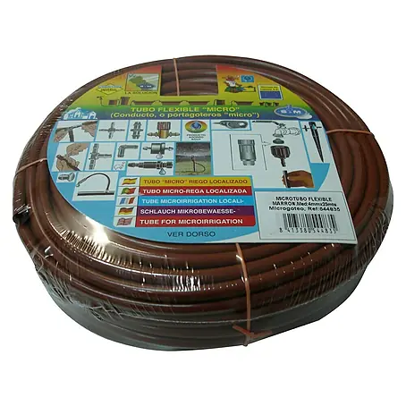 Tubo de instalación microgoteo flexible