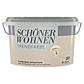 SCHÖNER WOHNEN-Farbe Wandfarbe Trendfarbe (Sand, Matt, 5 l, Konservierungsmittelfrei) | BAUHAUS