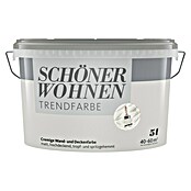 SCHÖNER WOHNEN-Farbe Wandfarbe Trendfarbe (Pearl, Matt, 5 l, Konservierungsmittelfrei) | BAUHAUS