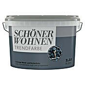 Schöner Wohnen Wandfarbe Trendfarbe (Blueberry, 2,5 l, Matt)