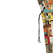 beo Gartenmöbel-Auflage Sardinien (Niederlehner, 4 Stk., L x B x H: 98 x 46 x 8 cm, 50% Baumwolle/50% Polyester, Mehrfarbig) | BAUHAUS