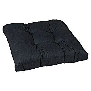 Acamp Outdoor-Sitzkissen (L x B x H: 60 x 60 x 13 cm, Baumwolle, Polyester, Schwarz)