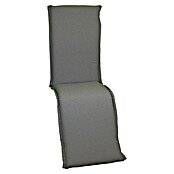 beo Gartenmöbel-Auflage Atlanta (Relax-Stuhl, 1 Stk., L x B x H: 170 x 52 x 8 cm, Baumwolle, Polyester, Grau) | BAUHAUS