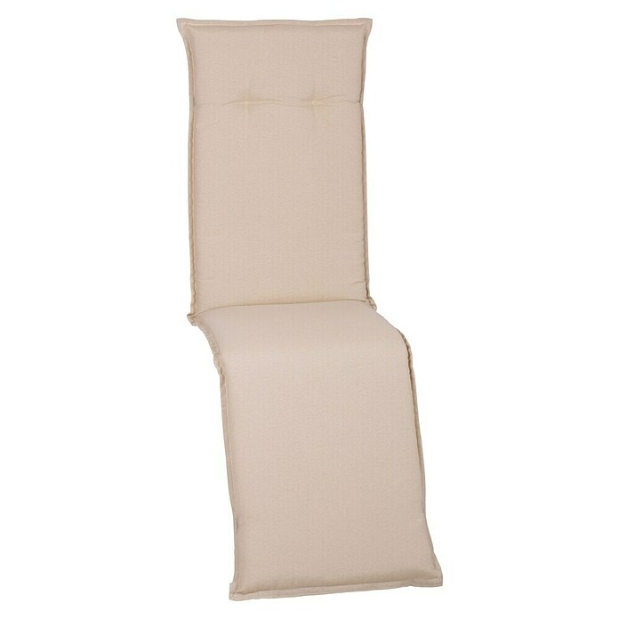 beo Gartenmöbel-Auflage Takume (Relax-Stuhl, 1 Stk., L x B x H: 171 x 46 x 8 cm, Baumwolle, Polyester, Beige) | BAUHAUS