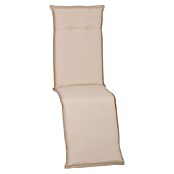 beo Gartenmöbel-Auflage Takume (Relax-Stuhl, 1 Stk., L x B x H: 171 x 46 x 8 cm, Baumwolle, Polyester, Beige) | BAUHAUS