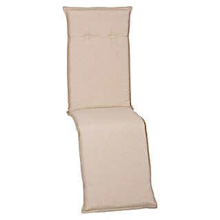 beo Gartenmöbel-Auflage Takume (Relax-Stuhl, 1 Stk., L x B x H: 171 x 46 x 8 cm, Baumwolle, Polyester, Beige)