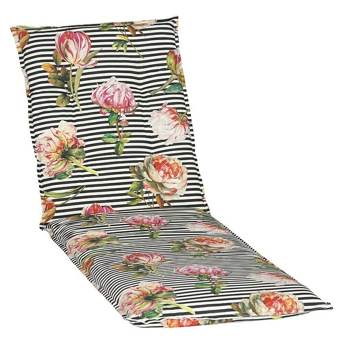beo Gartenmöbel-Auflage Toronto (Gartenliege, 1 Stk., L x B x H: 191 x 58 x 8 cm, 50% Baumwolle, 50% Polyester, Mehrfarbig) | BAUHAUS