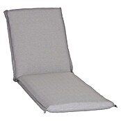 beo Gartenmöbel-Auflage Atlanta (Gartenliege, 1 Stk., L x B x H: 195 x 62 x 8 cm, 70% Baumwolle/30% Polyester, Hellgrau) | BAUHAUS