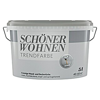 SCHÖNER WOHNEN-Farbe Wandfarbe Trendfarbe (Dreamy, Matt, 5 l, Konservierungsmittelfrei)