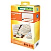 Windhager Sonnensegel Seilspanntechnik (L x B: 4,2 x 1,4 m, Weiß)