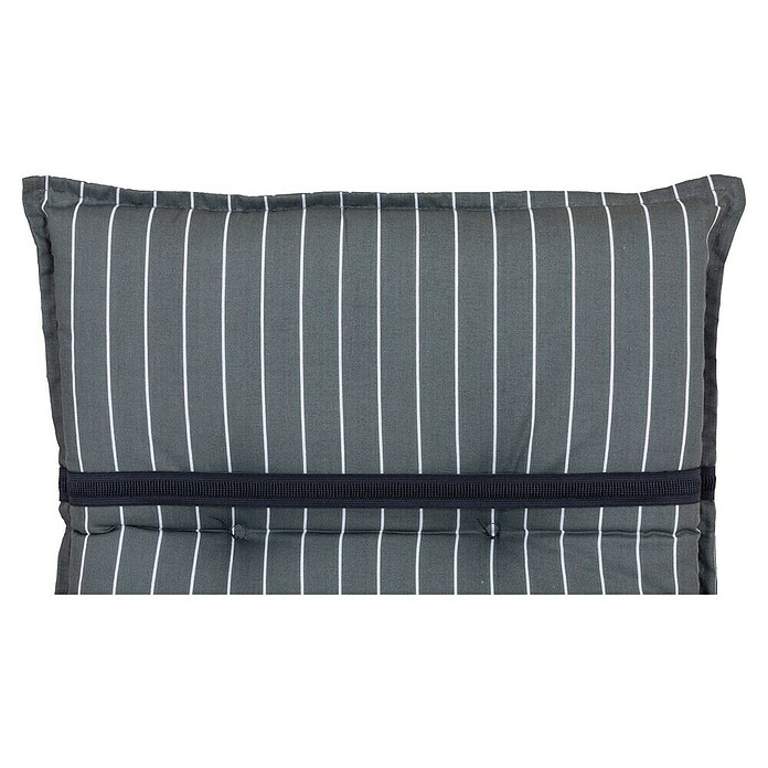beo Gartenmöbel-Auflage Belm (Niederlehner, 2 Stk., L x B x H: 101 x 50 x 6 cm, 50% Baumwolle, 50% Polyester, Grau) | BAUHAUS