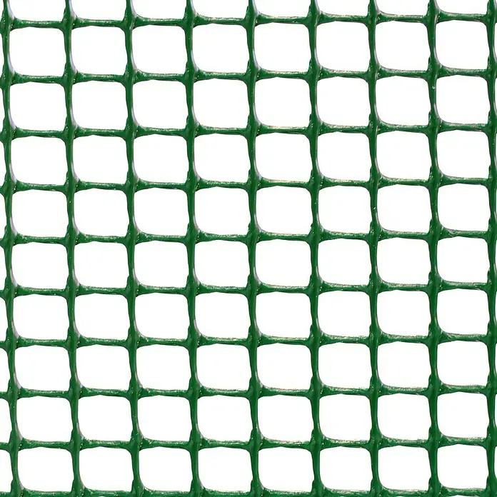 Nortene Malla protectora Cuadranet 11 - Verde, L x Al: 5 x 1 m - Malla de plástico verde con aberturas cuadradas, ideal para jardinería y protección de plantas. Estructura robusta y duradera.