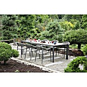 Acamp Gartenmöbel-Set Brooklyn/Woody (7 -tlg., Rope-Bespannung, Anthrazit/Grau) | BAUHAUS