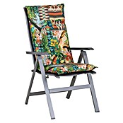 beo Gartenmöbel-Auflage Texas (Hochlehner, 4 Stk., L x B x H: 118 x 46 x 8 cm, 50% Baumwolle, 50% Polyester, Grün/Gelb/Schwarz) | BAUHAUS